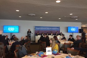 La Plataforma Dyntra invitada de honor de la ONU, en el  Happiness Day en Nueva York