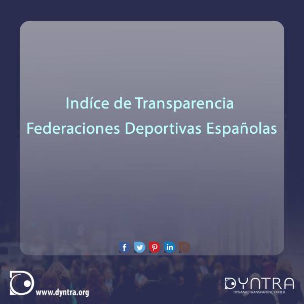 Estudio sobre la Transparenciade las Federaciones Deportivas