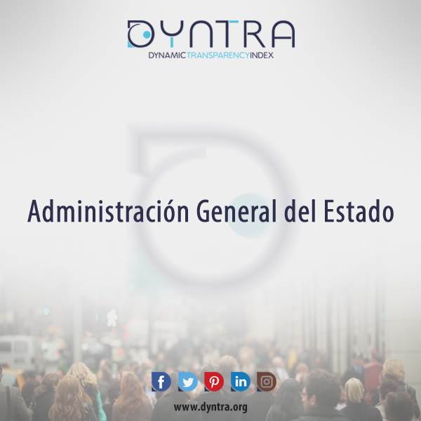 La Plataforma Dyntra evalúa  la transparencia de la Administración General del Estado